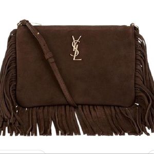 Saint Laurent Fringe cross body bag